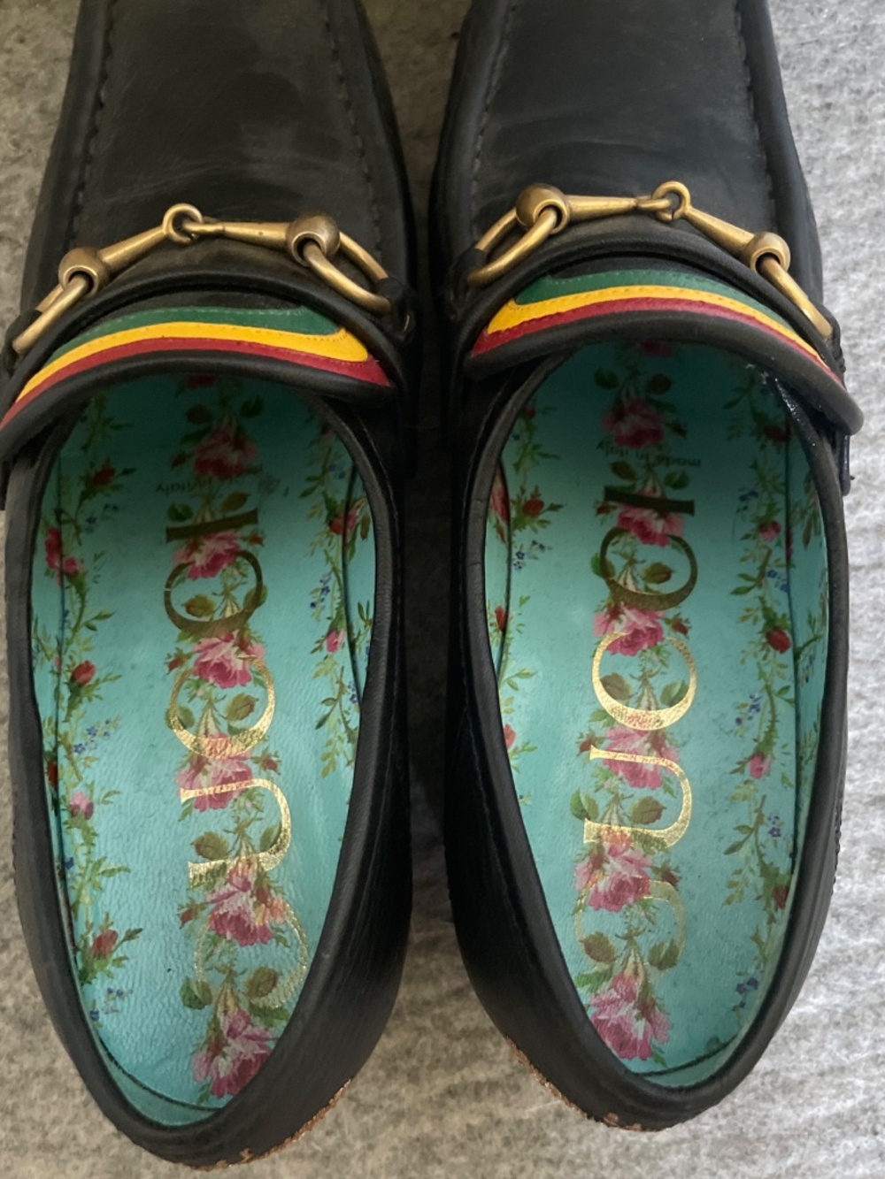 Gucci rainbow loafers - Picture 4 of 5